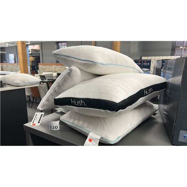 GROUP LOT OF APPROX 5 ASST QUEEN DISPLAY PILLOWS