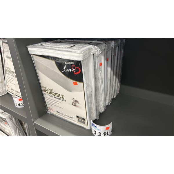 5 X QUEEN MATTRESS PROTECTORS