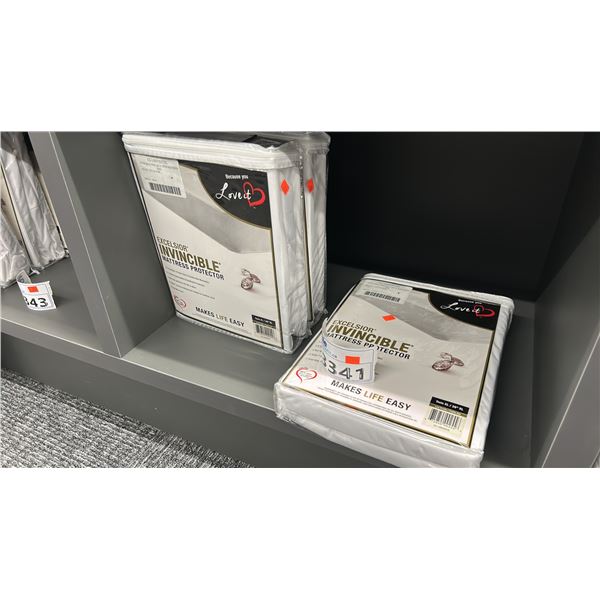 3 X TWIN XL MATTRESS PROTECTORS