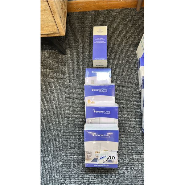 GROUP LOT OF SMARTER LIVING FURNITURE CARE PRODUCTS. WOOD FURNITURE CARE. LEATHER CARE. FABRIC.