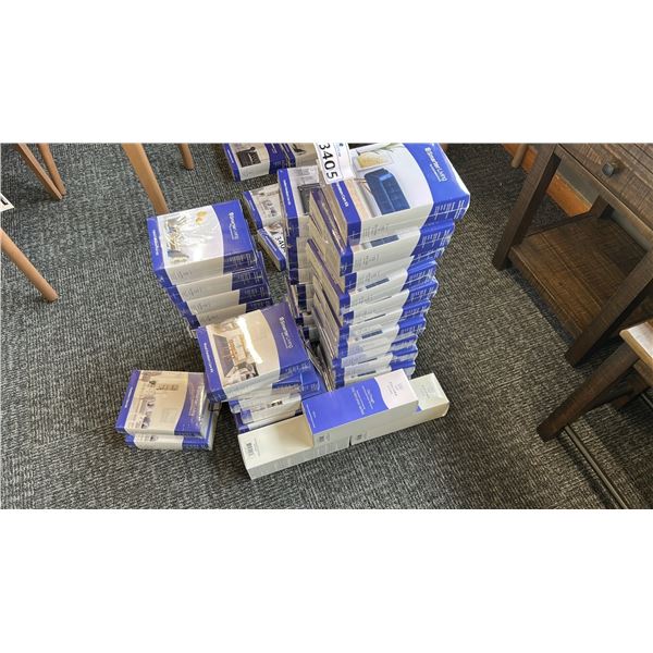 GROUP LOT OF APPROXIMATELY 40 SMARTER LIVING HOMECARE PRODUCTS.