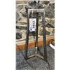 Image 3 : PAIR OF ASHLEY FURNITURE METAL BASED TABLE LAMPS. ONE WITHOUT SHADE.
