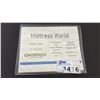 Image 2 : GHOSTBED TWIN XL MATTRESS. VENUS WILLIAMS VOLLEY MEMORY FOAM. W/ ADJUSTABLE POWER BASE.