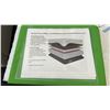 Image 3 : GHOSTBED TWIN XL MATTRESS. VENUS WILLIAMS VOLLEY MEMORY FOAM. W/ ADJUSTABLE POWER BASE.