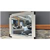 Image 2 : MAGNUSSEN DRESSER SET. 66" DRESSER W/ MIRROR. 28" DRAWER NIGHTSTAND. W/ TABLE LAMP. RETAIL $4,800.