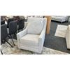 Image 1 : ASHLEY FURNITURE KAMBRIA SWIVEL GLIDER UPHOLSTERED CHAIR.