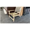 Image 3 : ASHLEY FURNITURE JAMESET ACCENT CHAIR LEATHER WEAVE. RETAIL $1,600
