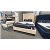Image 2 : DECORREST QUEEN SIZE BED FRAME. MATTRESS NOT INCLUDED. RETAIL $3,300