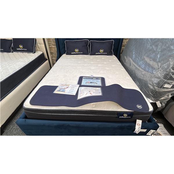 SERTA QUEEN SIZE PERFECT SLEEPER PRISM PILLOW TOP PLUSH