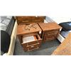 Image 2 : ASHLEY FURNITURE 3 PIECE DRESSER SET, W/ DECOR CERAMIC POT