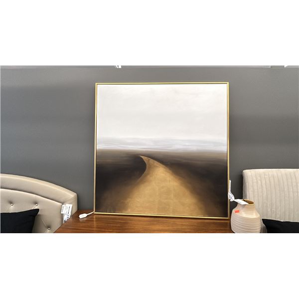 SUNPAN FURNITURE AUTUMN SILENCE WALL ART, 48" X 48"
