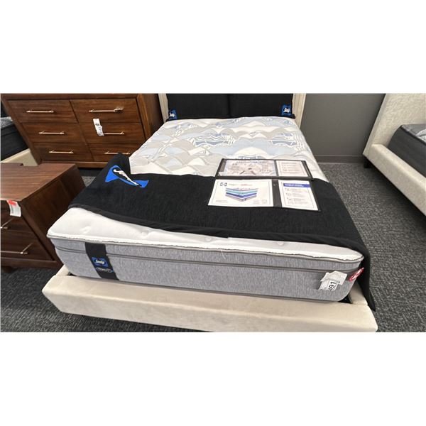 SEALY DOUBLE SIZE ROMEO MATTRESS, EUROTOP MEDIUM
