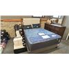 Image 1 : ASHLEY FURNITURE QUEEN SIZE BED FRAME.