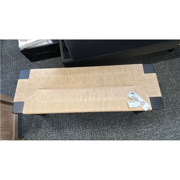 ASHLEY FURNITURE ACERMAN ACCENT BENCH, 48".