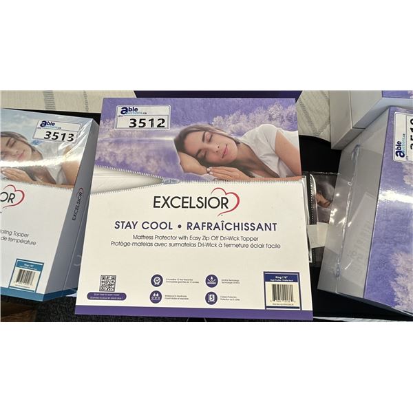 EXCELSIOR STAY COOL KING SIZE MATTRESS PROTECTOR