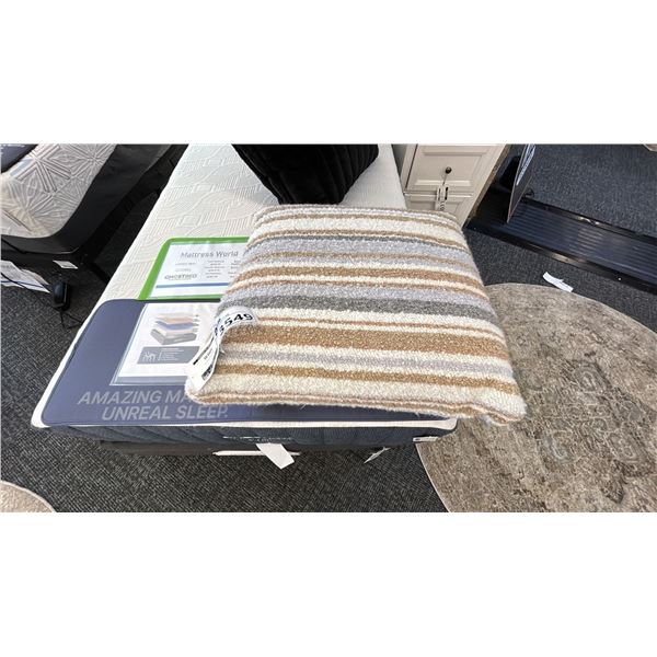 PALLISER 24" BOX PILL CUSHION. RETAIL $500