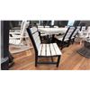 Image 4 : 72" X 37" NAPA PATIO DINING SET, WEATHER PROOF WHITE & NAVY. 6 CHAIRS. RETAIL $4,300