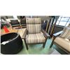 Image 3 : C.R. PLASTICS PATIO SOFA SET, 3 SEAT 80" LONG SOFA, 2 SIDE CHAIRS, W/ MATCHING CUSHIONS.