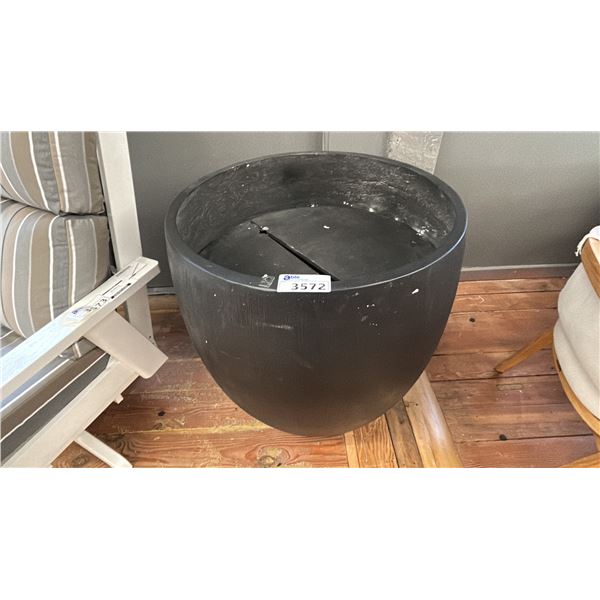 34" CERAMIC PLANTER. RETAIL $1,800