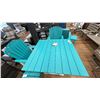 Image 2 : TALL PATIO SET. 42" X 42" TABLE. W/ 2 CHAIRS. ASHLEY FURNITURE SIGNATURE BRAND.