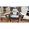Image 1 : C.R. PLASTICS ADIRONDACK STYLE CHAIR.