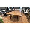 Image 1 : PLANK & HIDE CO. DELUXE PING PONG TABLE. WOOD VENEER TOP. W/ NET AND ACCESSORIES. RETAIL $5,000