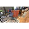 Image 4 : FIG & CHERRY PATIO 4 PIECE PATIO SET. SARASOTA SERIES. 60" LOVESEAT, 2 CUSHIONED SIDE CHAIRS,
