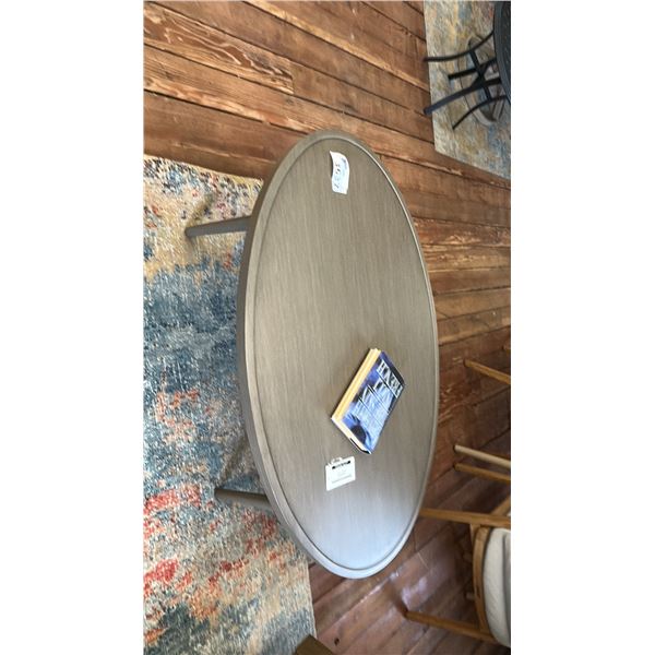 ASHLEY FURNITURE 48" OVAL PATIO COFFEE TABLE