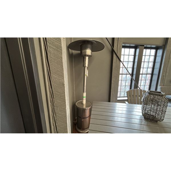 LIVING ACCENT STAINLESS STEAL PROPANE PATIO HEATER