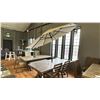 Image 6 : ASHLEY FURNITURE PATIO DINING SET. 5 PIECE, 84" X 42" TABLE, DOUBLE BENCH, 2 CHAIRS,