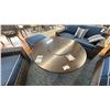 Image 5 : ASHLEY FURNITURE 5 PIECE FIRE TABLE PATIO SET. 48" ROUND FIRE TABLE, 8' WIDE SOFA, 70" LOVESEAT,