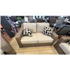 Image 3 : ASHLEY FURNITURE 4 PIECE PATIO SET. 82" WIDE SOFA, 58" WIDE LOVESEAT, RECLINING SIDE CHAIR,