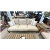 Image 2 : ASHLEY FURNITURE 6 PIECE PATIO SET, 81" SOFA, 3 SIDE CHAIRS, 48" COFFEE TABLE,