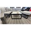Image 3 : ASHLEY FURNITURE PATIO SET. 6 PIECE. 28" SECTIONS, PLUS THROW PILLOWS AS SHOWN IN PHOTOS.
