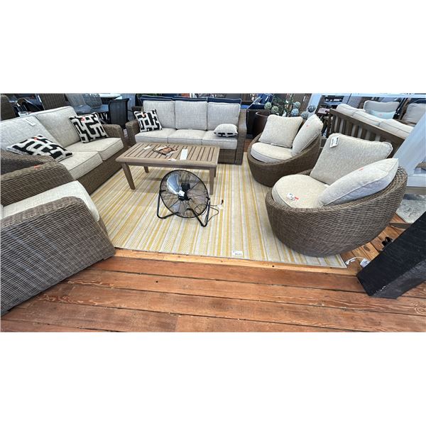 12' X 8'10" SURYA EAGEAN CARPET