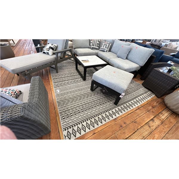 10'2" X 7'10" ASHLEY FURNITURE LARGE RUG