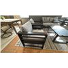 Image 5 : ASHLEY FURNITURE 5 PC PATIO SET. 78" SOFA, 55" LOVESEAT, 39" COFFEE TABLE. 2 CHAIRS, INC CUSHIONS.