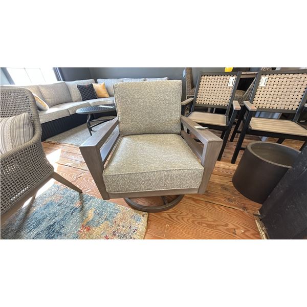 ASHLEY FURNITURE SWIVEL ROCKER RETAIL $1800