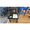 Image 2 : GROUP OF 6 ROTI OUTDOOR PLASTIC TABLES. 4 STILL IN BOX. 18"X18"X18"