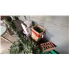 Image 3 : GROUP LOT OF CHRISTMAS DECORATIONS. TREE, ORNAMENTS, LIGHTS, ETC