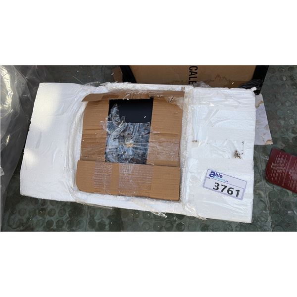 SURYA 3 LIGHT FLOOR LAMP IN BOX UNASSEMBLED.