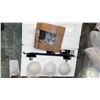 Image 2 : SURYA 3 LIGHT FLOOR LAMP IN BOX UNASSEMBLED.