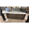 Image 2 : HOT SPRINGS HIGHLIFE 5 SEAT HOT TUB. ENVOY MODEL. 55 JETS. 455 GALLON. FRESH WATER MONITORING