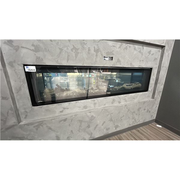 NAPOLEON 78" WIDE TWO SIDE GAS FIREPLACE MODEL LVX74N2X-1, DIRECT VENT GAS.