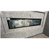 Image 1 : NAPOLEON 78" WIDE TWO SIDE GAS FIREPLACE MODEL LVX74N2X-1, DIRECT VENT GAS.