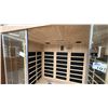 Image 2 : WESTINGHOUSE 3 PERSON SAUNA, MODEL WES43-3100, INFRARED HEATER, DIGITAL REMOTE CONTROL, SPEAKER