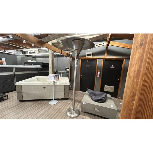 CROWN VERITY PATIO HEATER, MODEL ZCV-3050-SF. NATURAL GAS