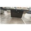 Image 2 : OUTDOOR GREAT ROOM. BROOKS RECTANGULAR PROPANE FIRE TABLE 50" X 31". MODEL: BRK-1224-19-K.