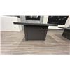 Image 2 : OUTDOOR GREAT ROOM. HAVENWOOD. CARBON GREY FIRE TABLE. 44" X 30". PROPANE. RETAIL $3,200