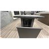 Image 4 : OUTDOOR GREAT ROOM. HAVENWOOD. CARBON GREY FIRE TABLE. 44" X 30". PROPANE. RETAIL $3,200